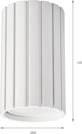 Brilagi - Spot CRISPINA 1xGU10/10W/230V 10 cm alb