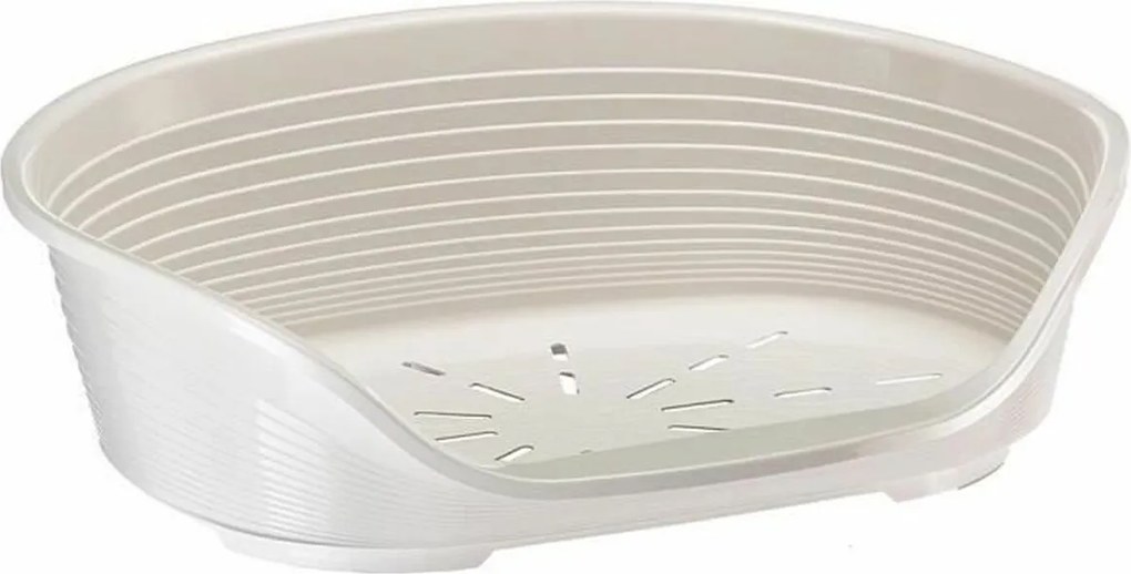 Pat pentru câine Ferplast Siesta Deluxe 61,5 x 45 x 21,5 cm Alb