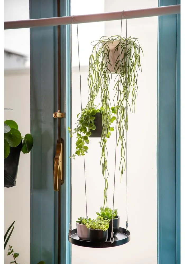 Ghivece 2 buc. din plastic suspendate și de perete ø 10 cm – Esschert Design