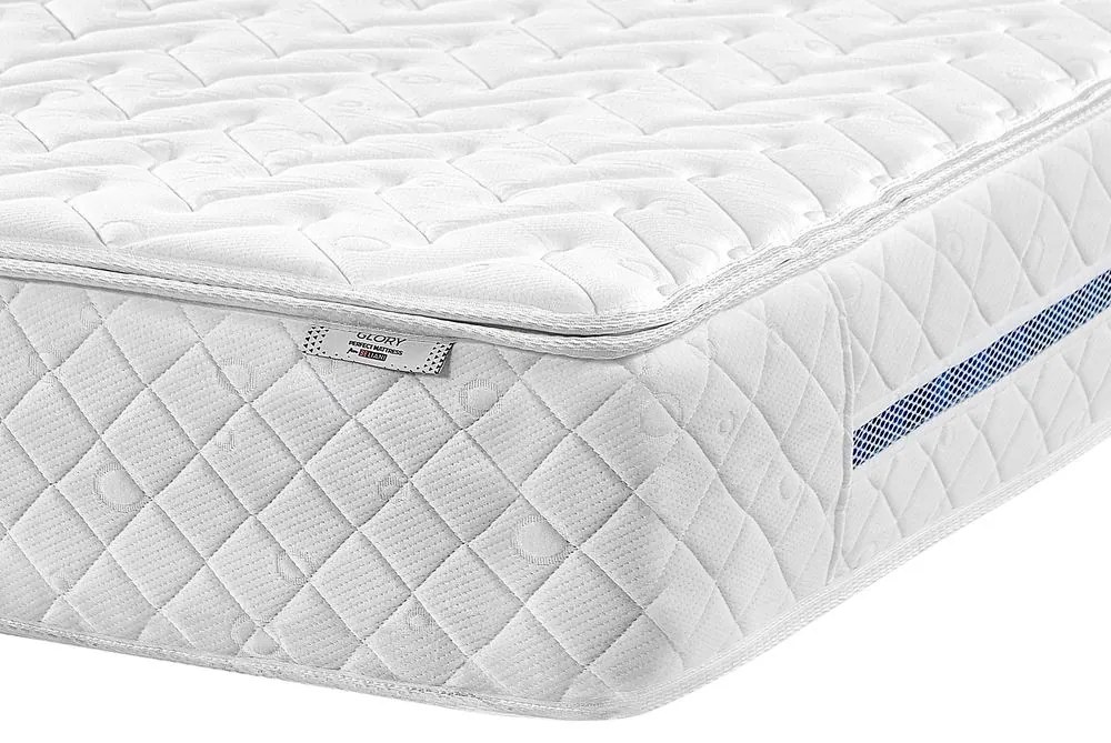 Saltea cu arcuri 200 x 160 cm Galvin (alb) (T3). 1079091
