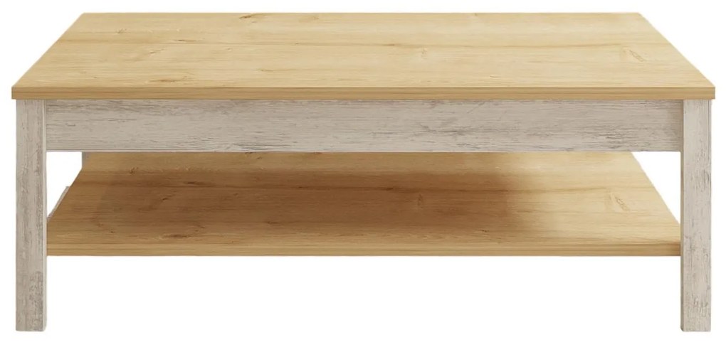 Măsuță de cafea Kiluko 1 (stejar zafir + alb) . 1093222