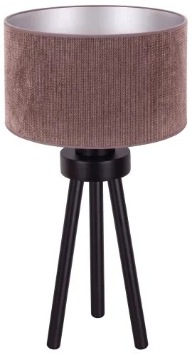 Lampă de masă Duolla LYON 1xE27/15W/230V d. 30 cm maro