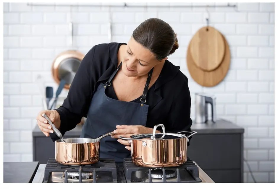 Tigaie din oțel inoxidabil/din cupru 1,4 l – Blomsterbergs