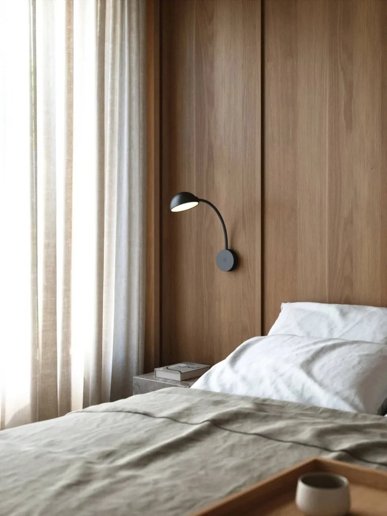 Aplica de perete flexibila design modern Nomi negru