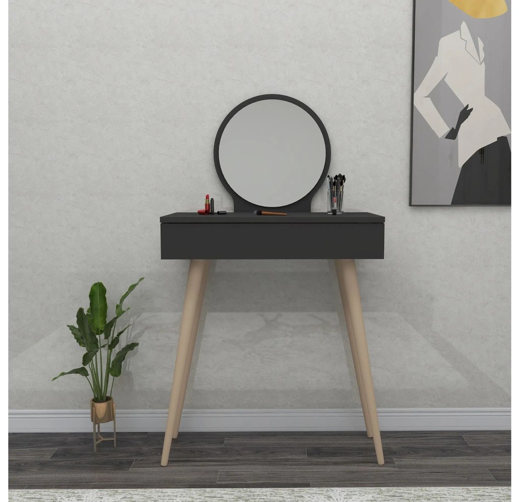 Măsuță de toaletă Doneda (antracit) . 1094108