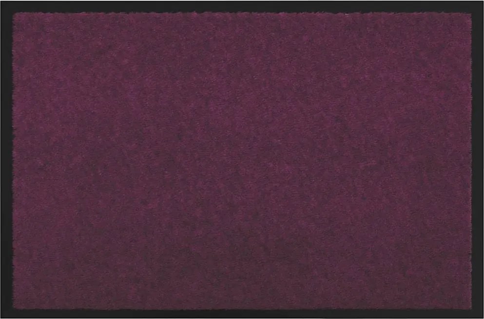 vidaXL Covoraș de intrare Bordo 60 x 40 x 1.2 cm Țesătură Teddy