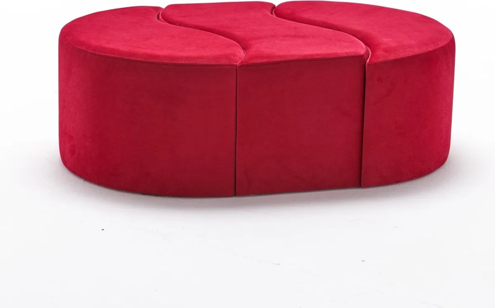 Taburet Alya Puf Red