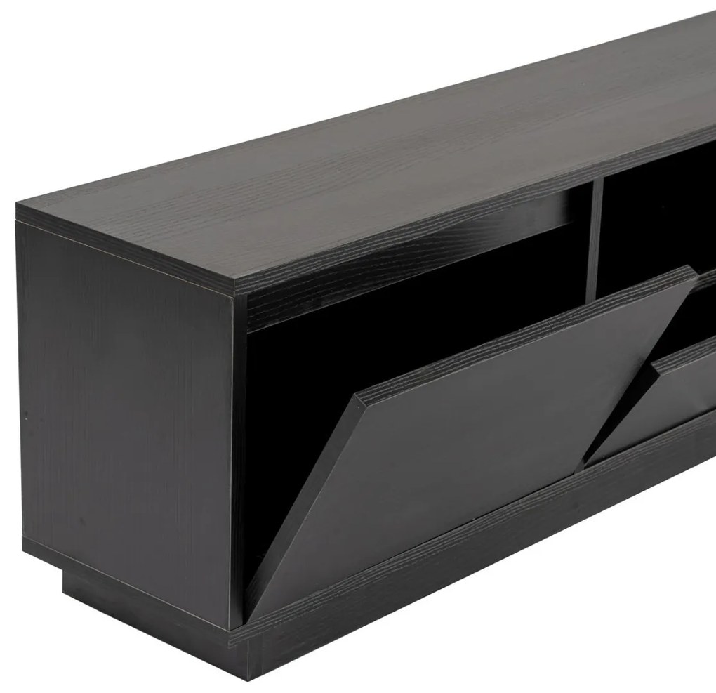 Masă TV Vanguard Wood Negru