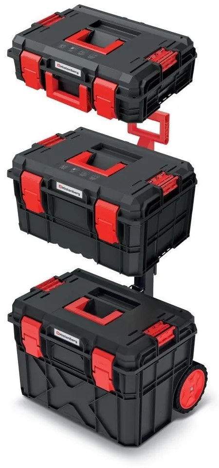 Set valiză A cu roți, 54,6 x 38 x 87 cm, negru