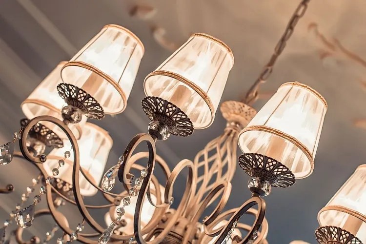 Candelabru elegant design clasic cu 10 brate Grace MYARM247-10-G
