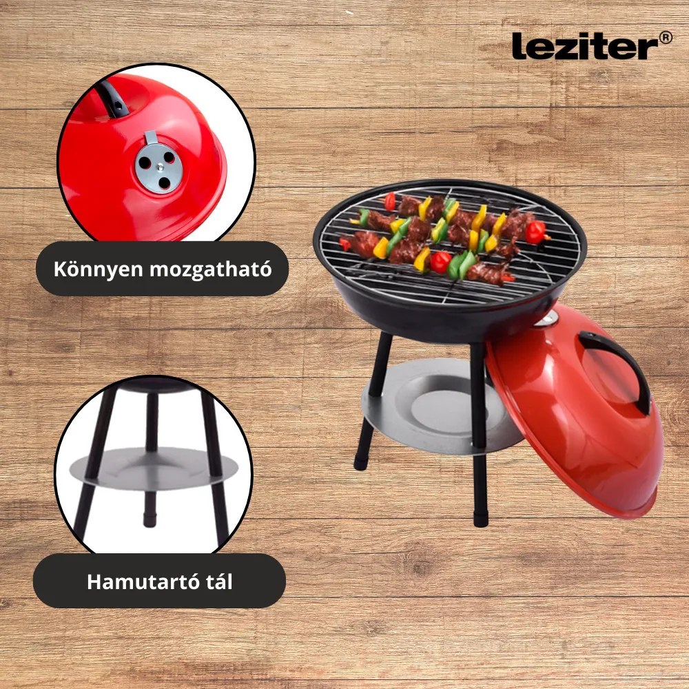 Ceainic de grădină cu grătar din fibră de sticlă