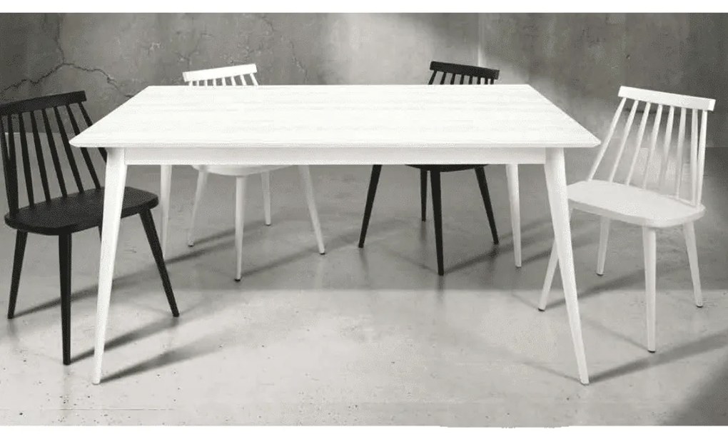 MASA SIMPLY- LEMN MASIV - LEMN NATUR - 160 cm / 85 cm / h 77 cm