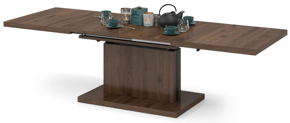 Mazzoni ASTON Nuc Elegant - MĂSUȚĂ EXTENSIBILĂ MODERNĂ MĂSUȚĂ DE CAFEA