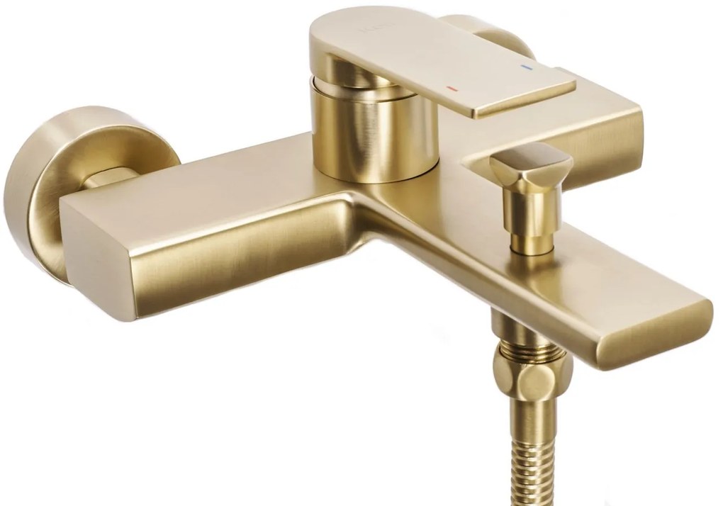 Baterie pentru cadă REA Verso Brush Gold