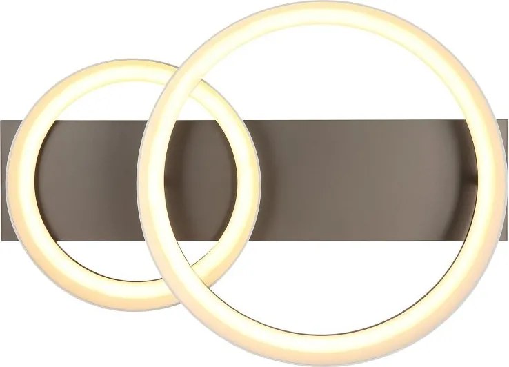 Plafoniera LED metal maro cafeniu SYRAKUS