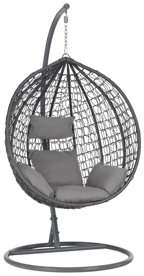 Scaun agăţat, gri, NOLAN NEW