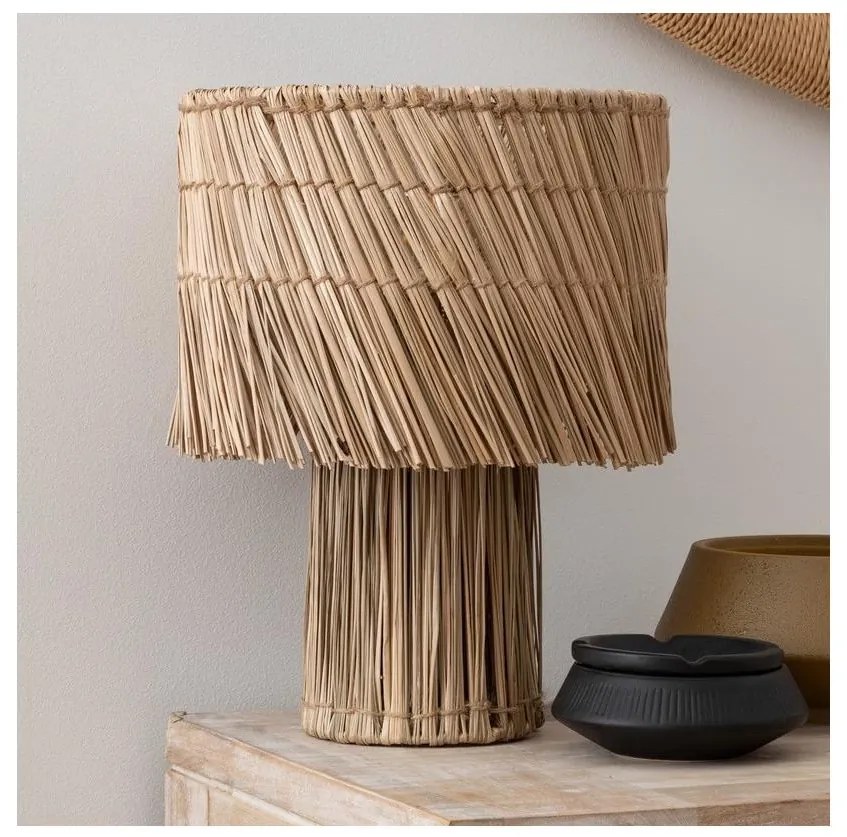 Lampă de masă Atmosphera YONI 1xE27/40W/230V stuf