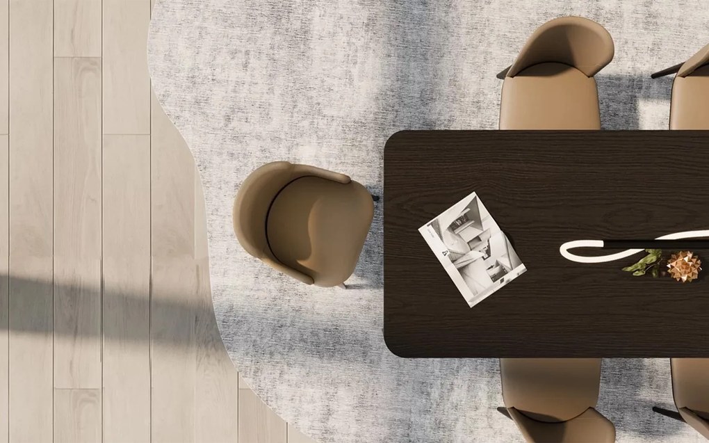 Masă lemn masiv de dining Sophia 240 × 100 cm