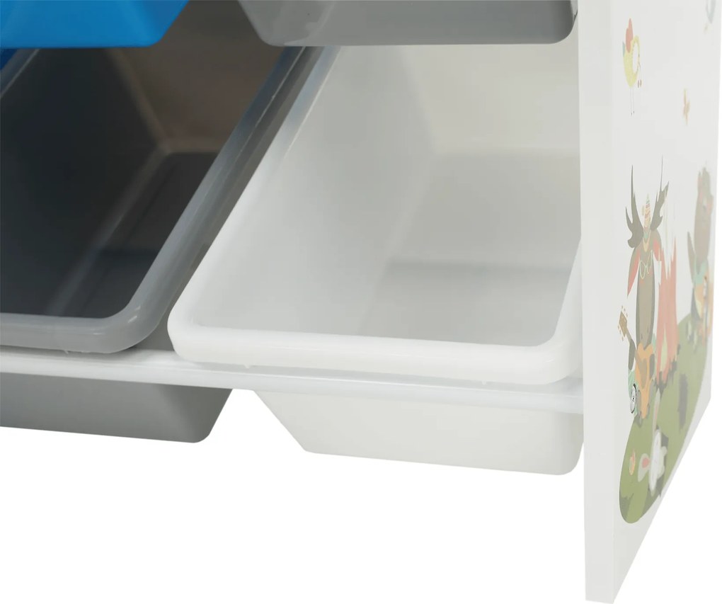 Organizator/raft pentru jucării, multicolor/model, DARLING TIP 3