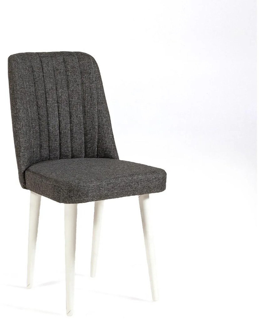 Scaun sufragerie Vlasta 1 (alb + antracit) . 1093070
