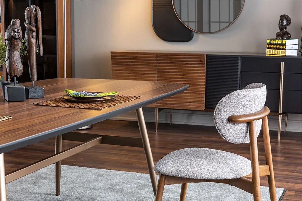 Set de 6 scaune tapitate pentru dining - picasso