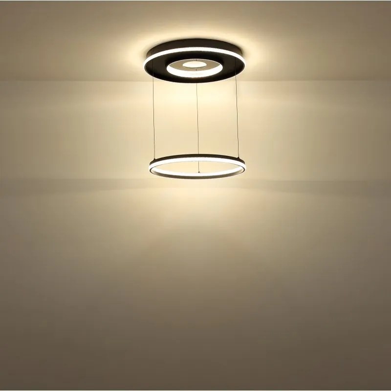 Lustra LED CCT cu telecomanda si inaltime reglabila MARSH