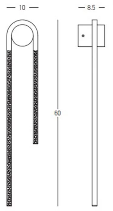 Aplica  23107 Zambelis LED, Auriu, Grecia