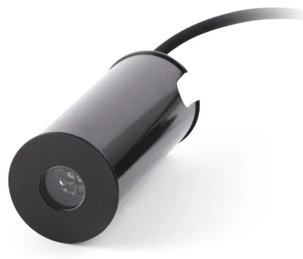 Spot LED incastrabil de exterior pavaj GRUND 2W inox negru
