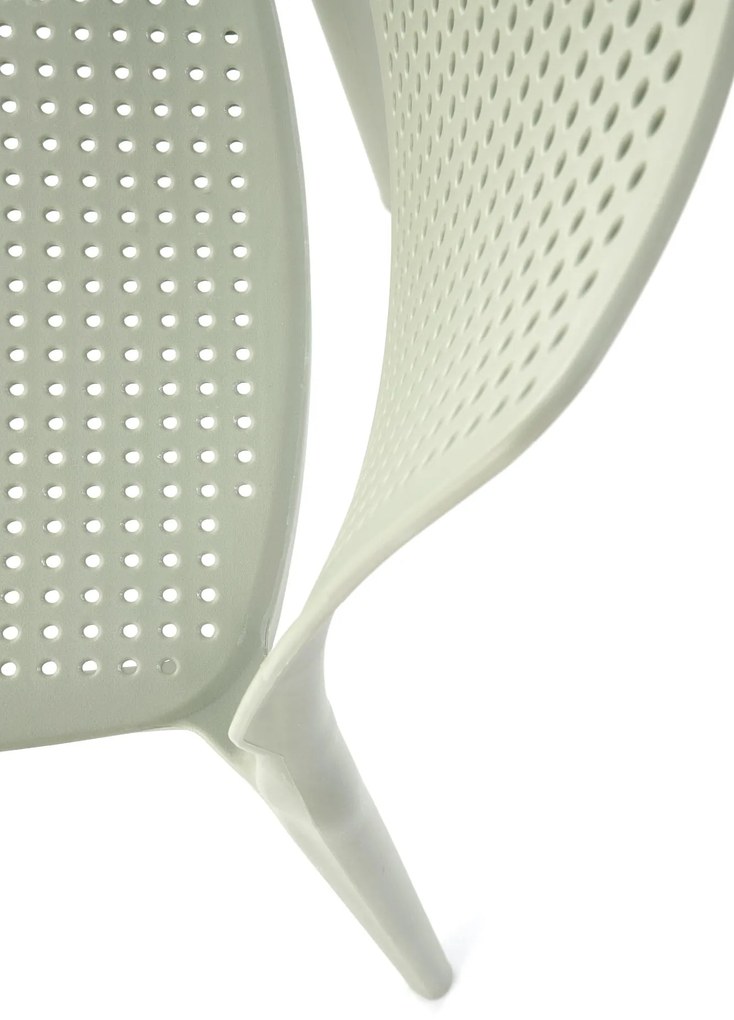 Scaun din plastic mentol K514