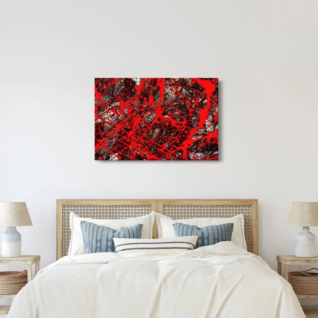 Tablou - Abstracție expresivă (90x60 cm)