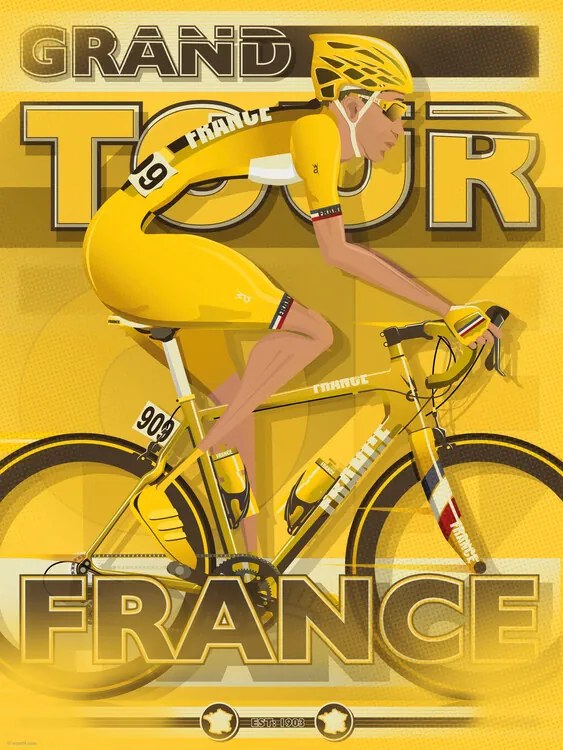 Ilustrație Tour De France, Wyatt 9