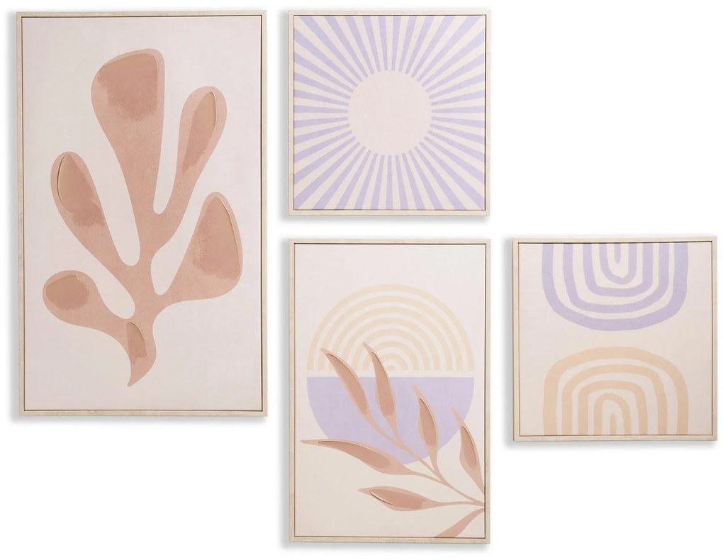 Set 4 tablouri Moos