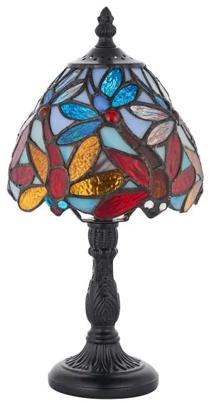 Endon 64246 - Lampă de masă Tiffany LORETTE 1xE14/40W/230V, diametru 15 cm