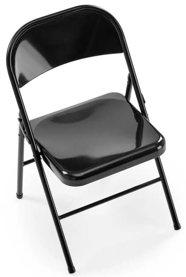 Scaun pliabil Acton, negru