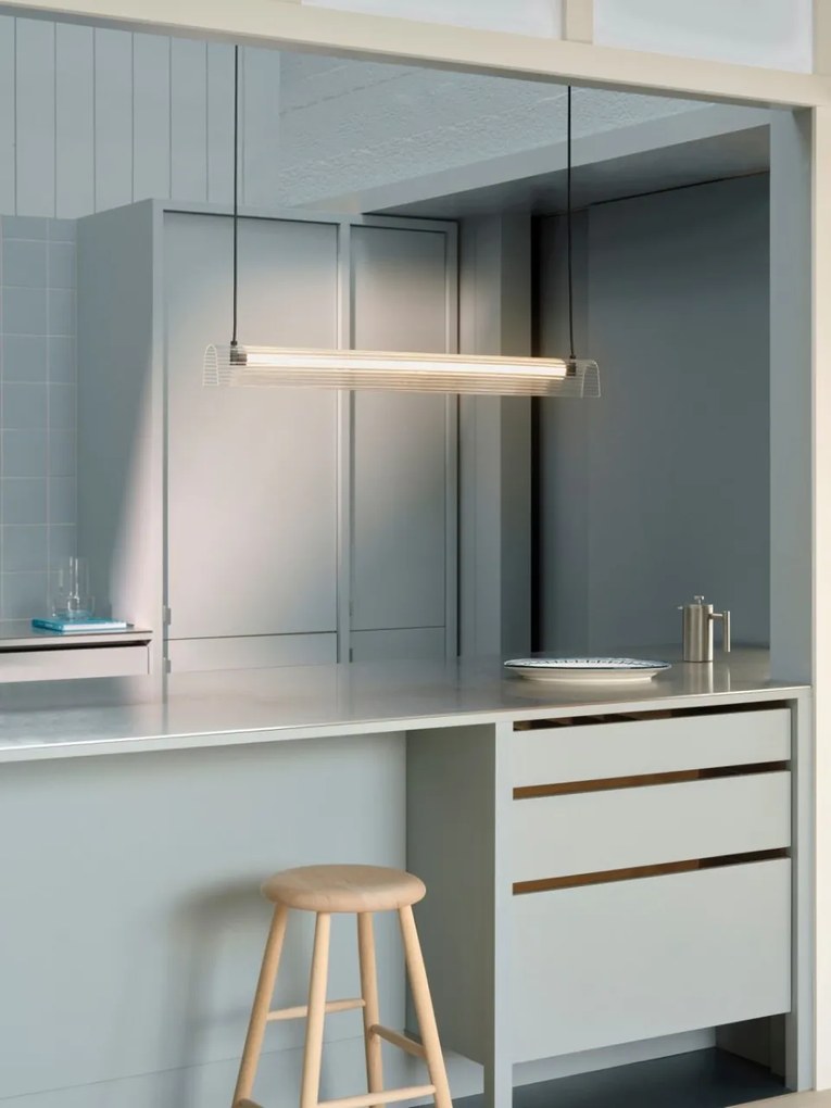 Lustra LED suspendata design liniar Aliani