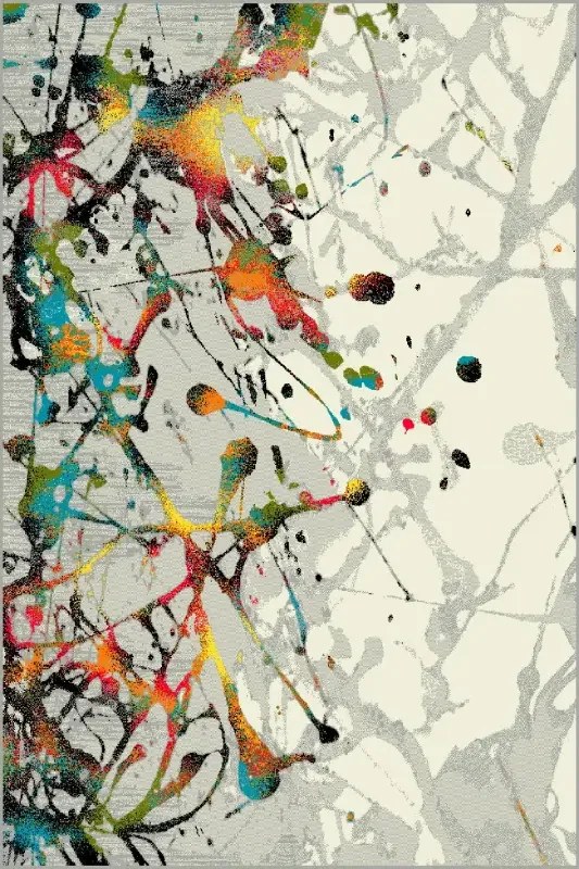 Covor Multicolor Abstract  11187 Selectează mărime: 200 X 300