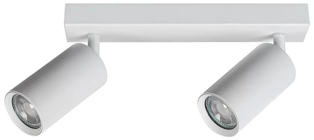 Aplica de perete / tavan cu 2 spoturi directionabile design modern SOLO alb