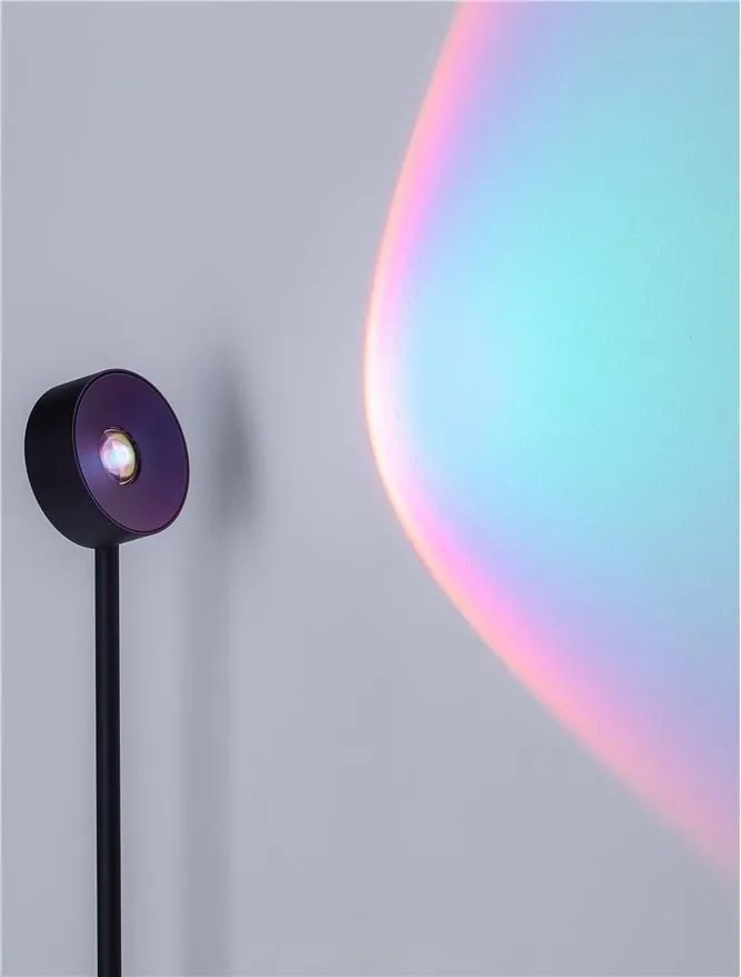 Lampadar LED de podea dimmable switch IRIDA