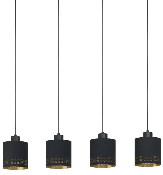 Eglo 99275 - Lustră pe cablu ESTEPERRA 4xE27/28W/230V