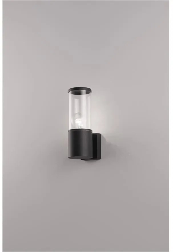 Aplica de perete pentru exterior design modern IP65 Zosia negru