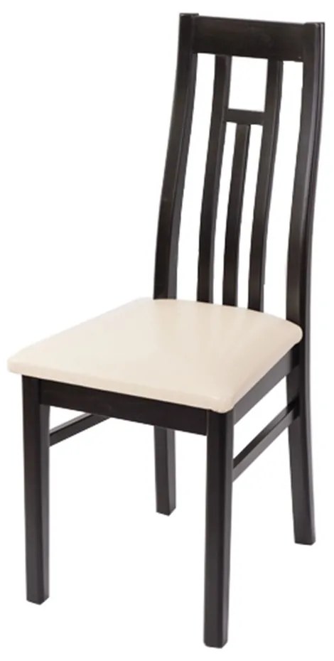 Scaun Louis, Lemn masiv, Configurabil, 43,5 x 43 x 97 cm Alb