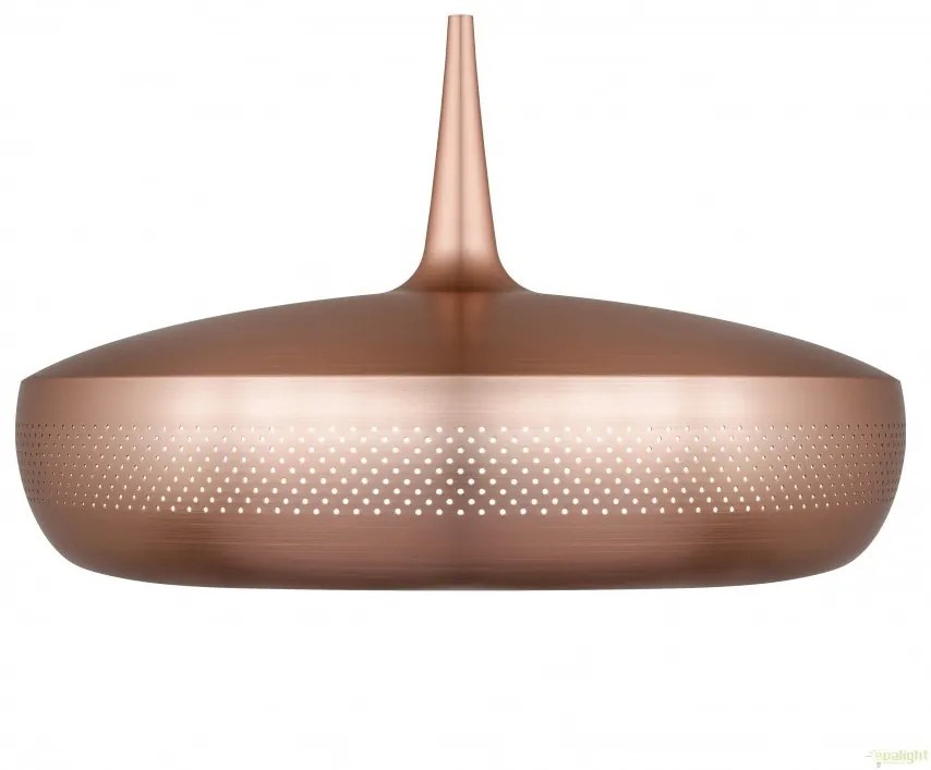 Abajur metalic design retro Clava Dine, Brushed Copper