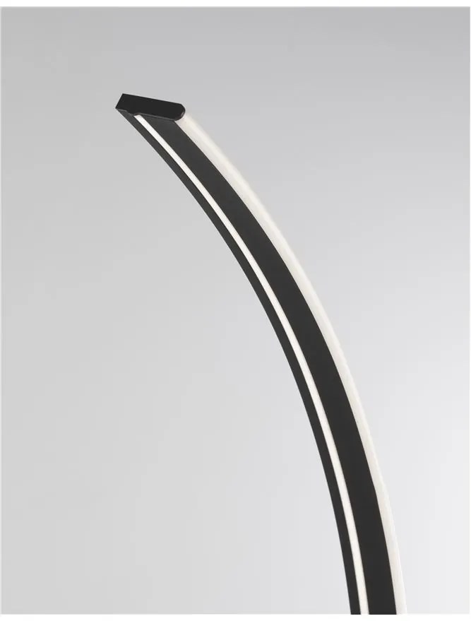Lampadar / Lampa de podea LED design modern Breton black NVL-9348092