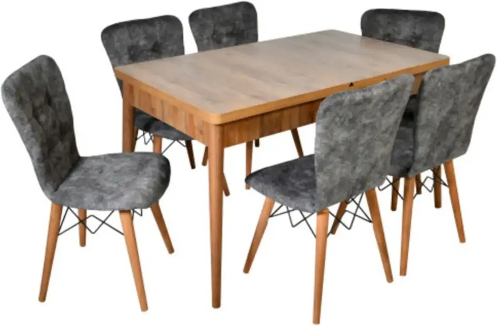 Scaun living tapitat maro Beluga Homs