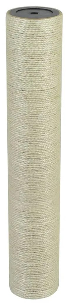 vidaXL Ansamblu de joacă pentru pisici 8x45 cm, 8 mm Bej