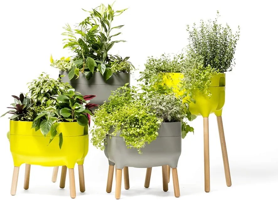 Recipient de cultivare din plastic cu sistem de auto-irigare Urbalive – Plastia