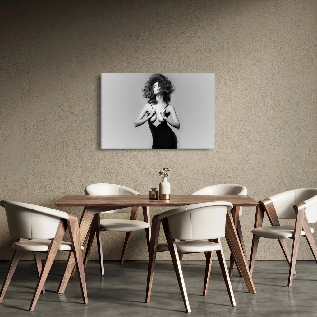 Tablou - Femeia în negru (90x60 cm)