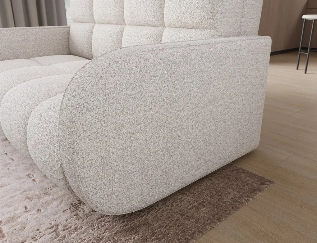 Canapea lemn masiv Deverio 3-seater - Poco 07