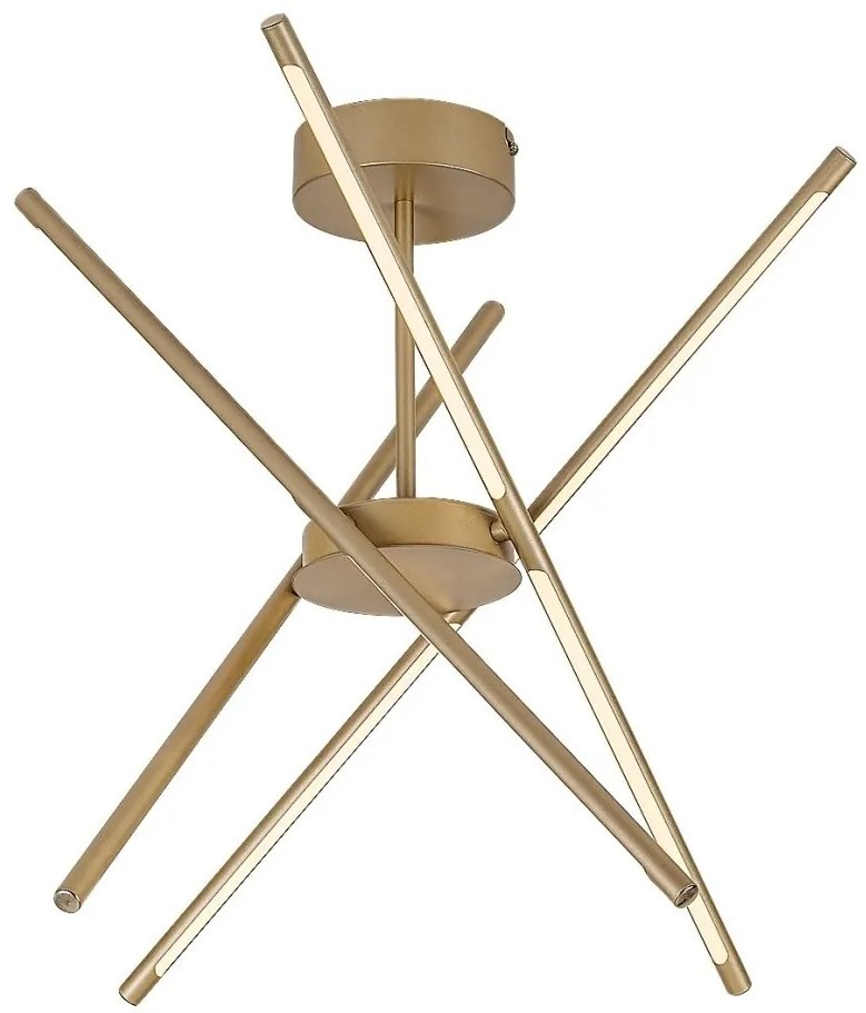 Plafoniera LED stil minimalist Henli2 auriu