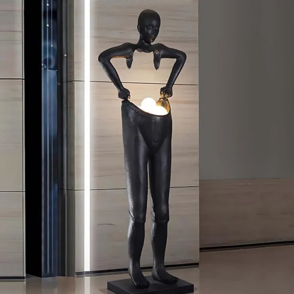 Immax 08807XL - Lampadar SILUETTE 4xG9/10W/230V 185 cm Human Houdini